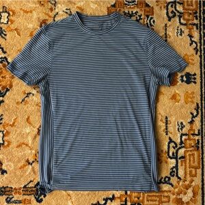 Myles Striped Blue Tshirt Large